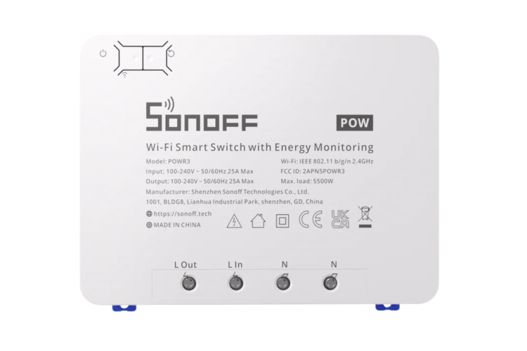 Công tắc hẹn giờ thông minh công suất lớn Sonoff Pow R3