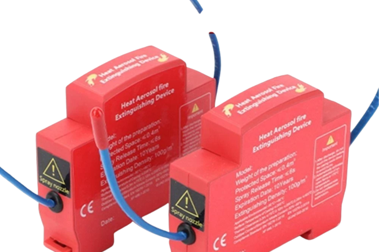 Thiết bị chống cháy tủ điện tự động NOTE1 (DINRAIL)