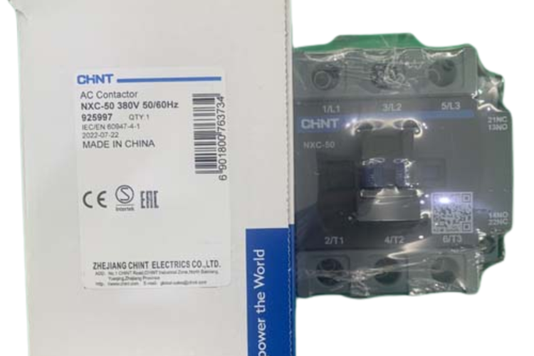 Contactor Chint NXC-50 220V 50A 22kW