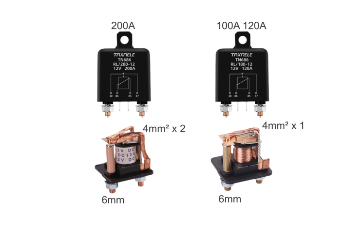 Relay khởi động 12V 200A TN686