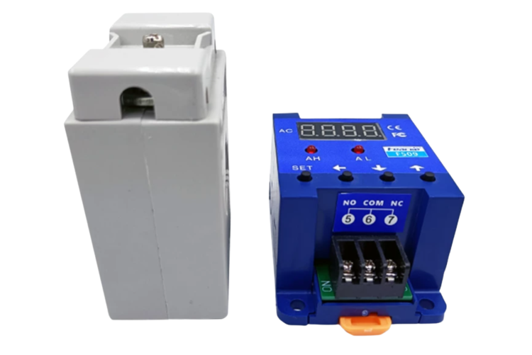 Bộ điều khiển dòng điện cảm ứng AC F509 & CT 300/5A Max 300A