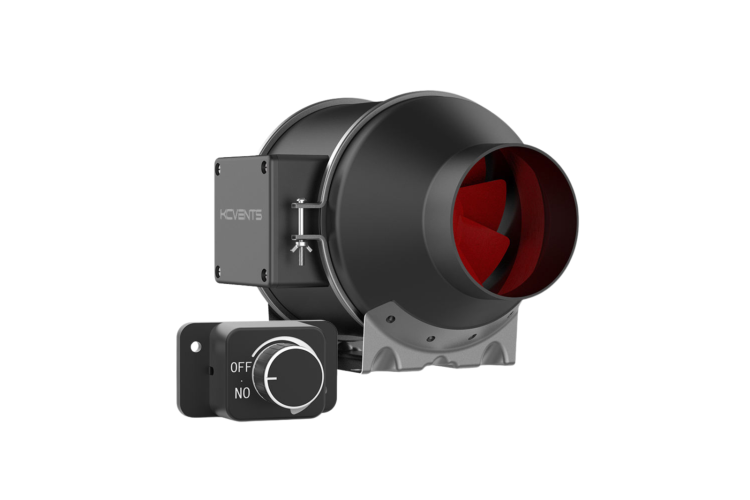 Quạt hút ống dẫn động cơ EC phi 100 4 inch - Inline duct fan 4 inch 100mm