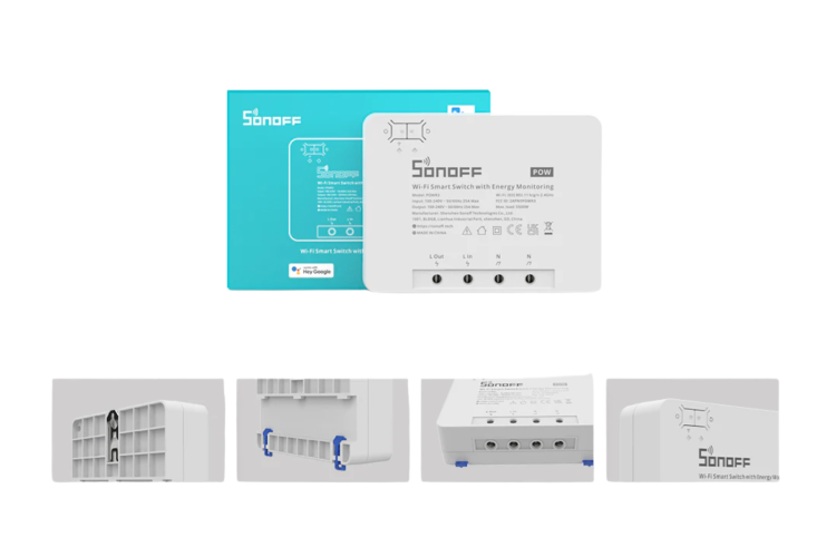 Công tắc hẹn giờ thông minh công suất lớn Sonoff Pow R3