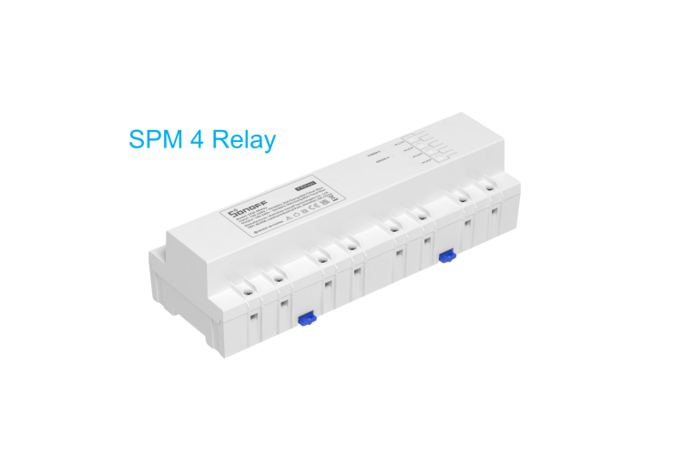 Đồng hồ đo công suất thông minh sếp chồng Wifi Sonoff SPM Main + SPM 4 Relay