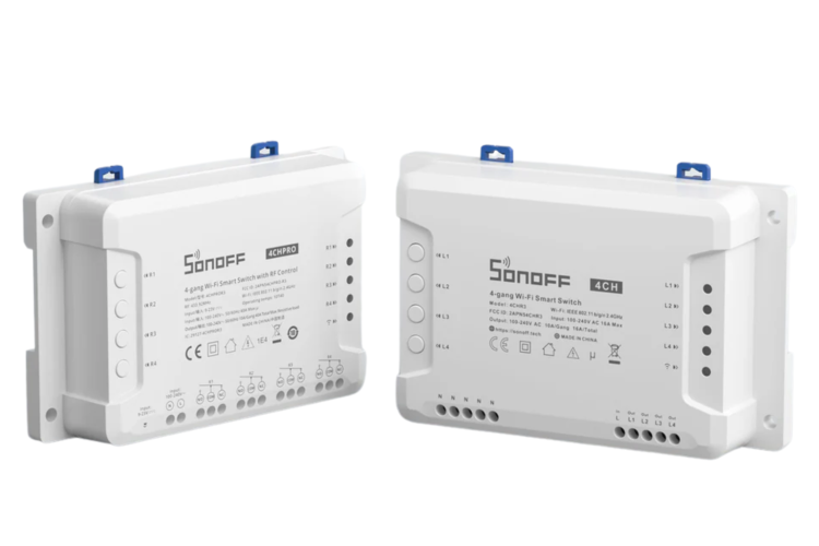 Công tắc thông minh Wifi 4 kênh Sonoff 4CH R3