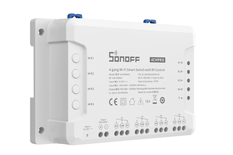 Công tắc thông minh Wifi 4 kênh Sonoff 4CH R3